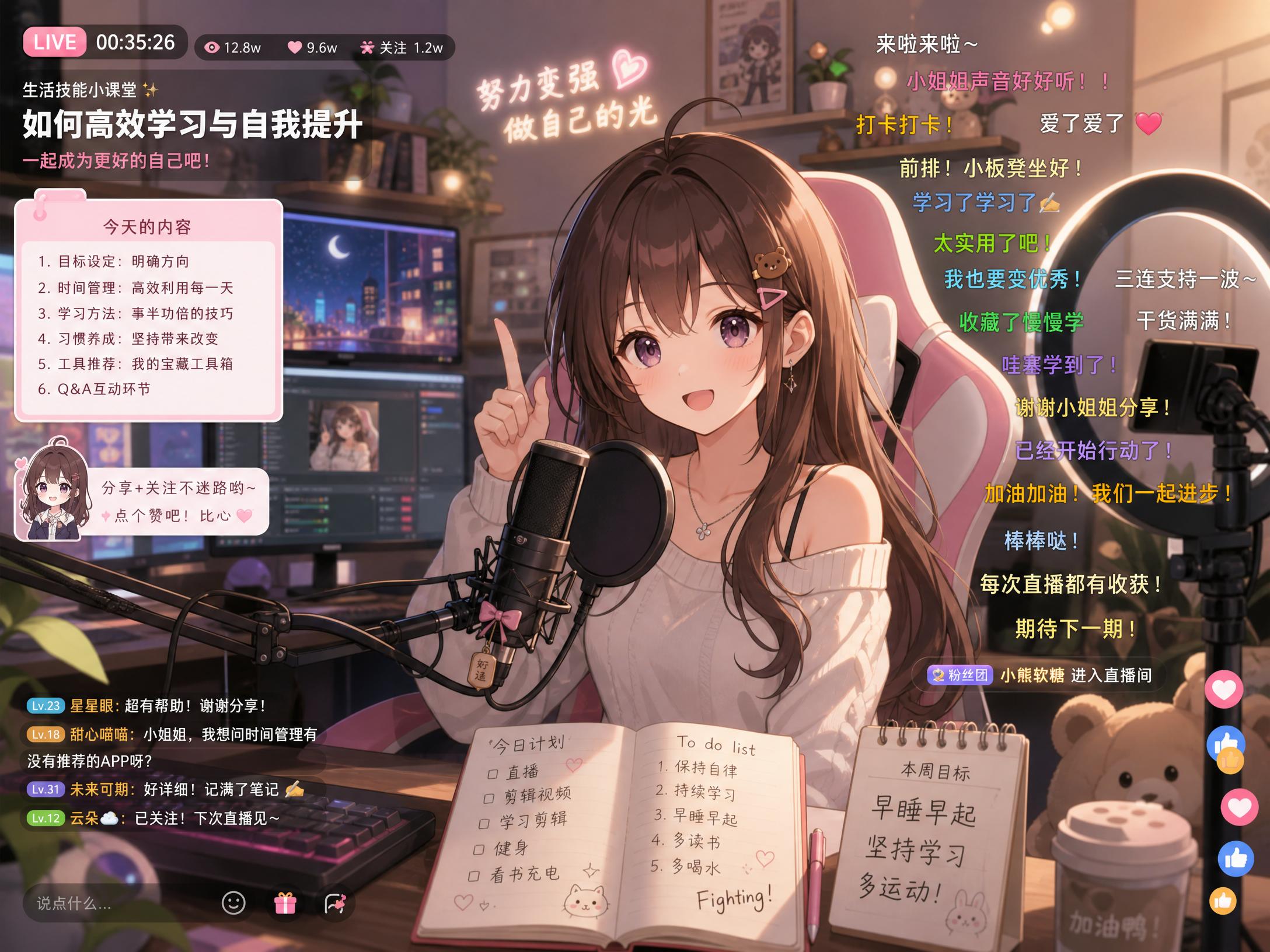 呦呦视频-【呦呦视频】动漫直播精彩回顾·弹幕互动合集